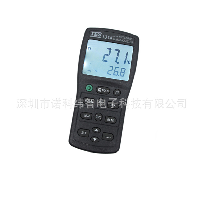 台湾泰仕K.J.E.T.R.S.N多选择温度表TES-1314
