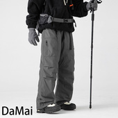 新款 裤 冲锋羽绒裤 德国冬季 男款 耐磨工装 登山滑雪户外休闲保暖长裤