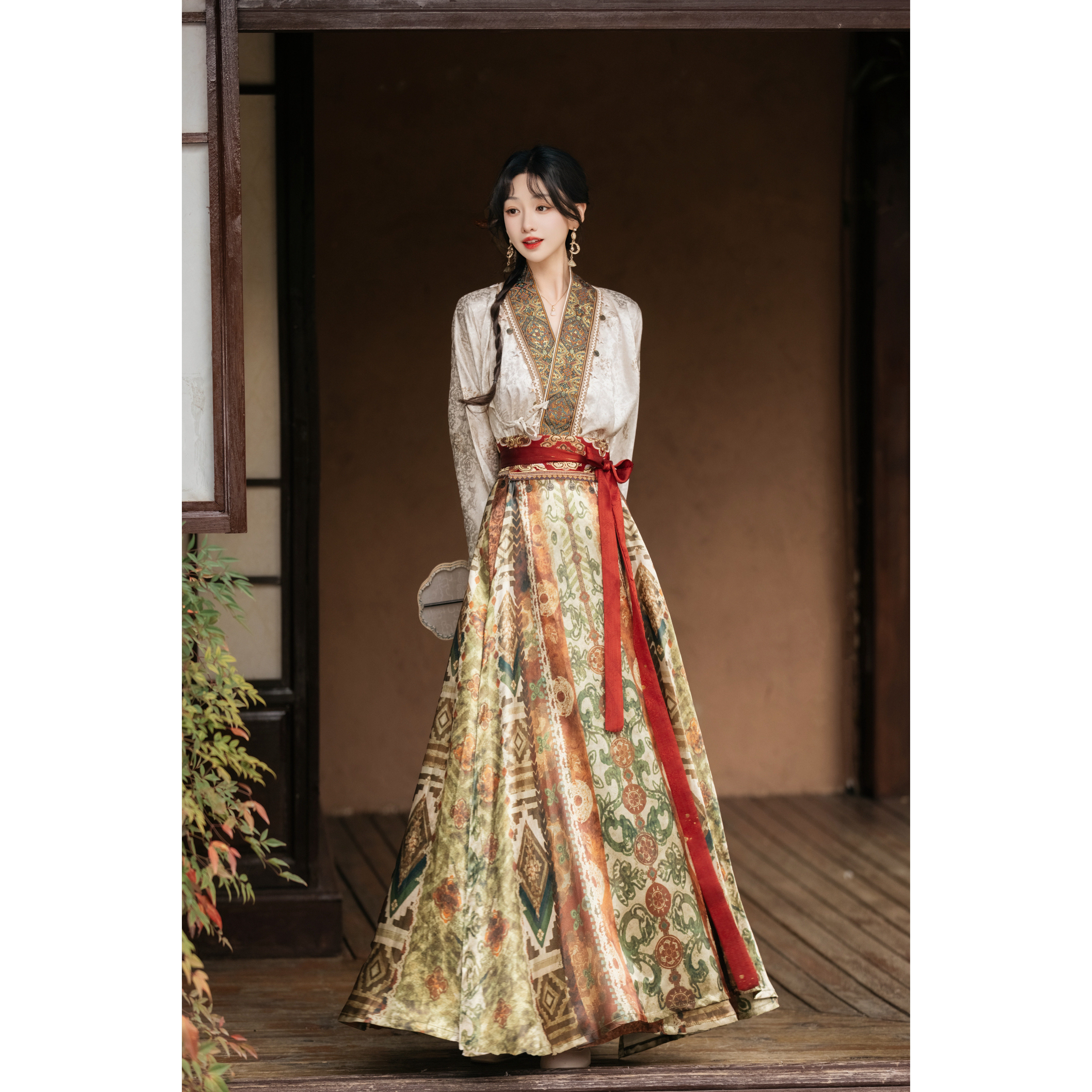 汉服女新中式国风日常通勤改良图片