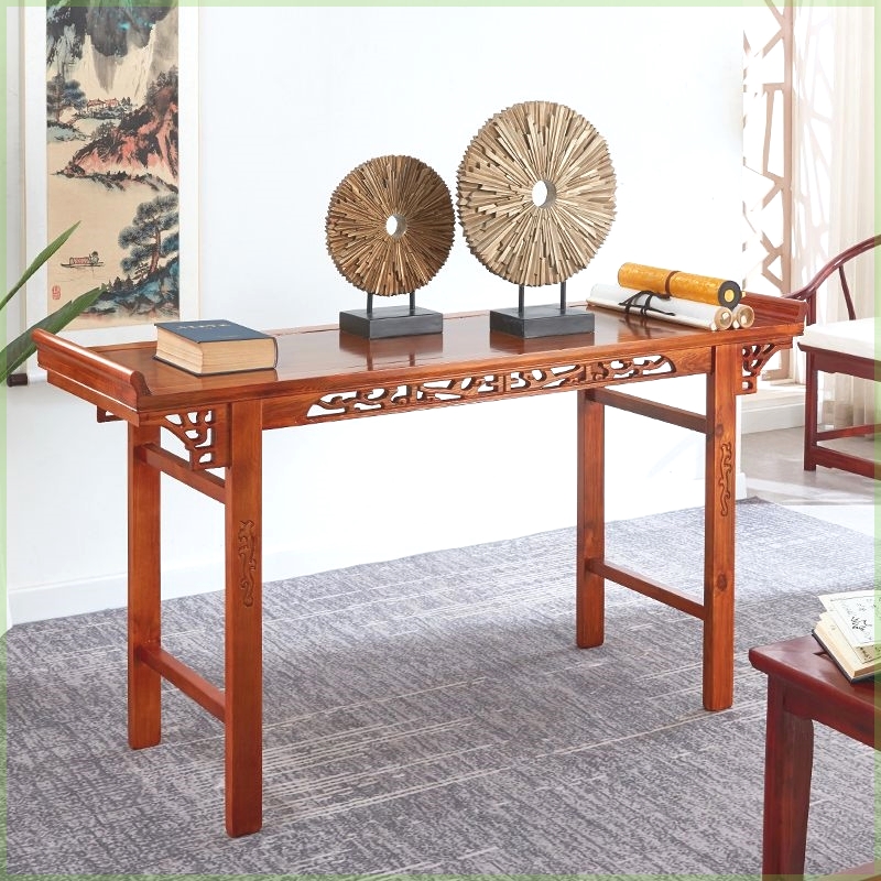 供桌香案家用玄关桌婚礼关公现代贡佛神台中堂条几实木新中式条案