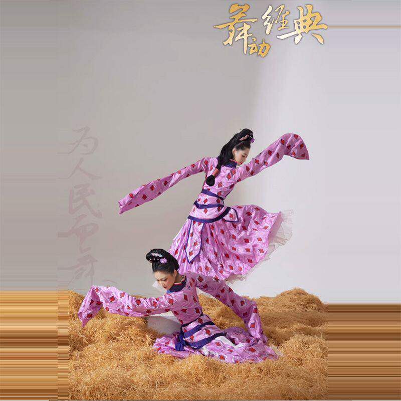 桃李杯古典舞蹈演出服新款汉舞相和歌汉唐古典舞女子群舞成人仙女