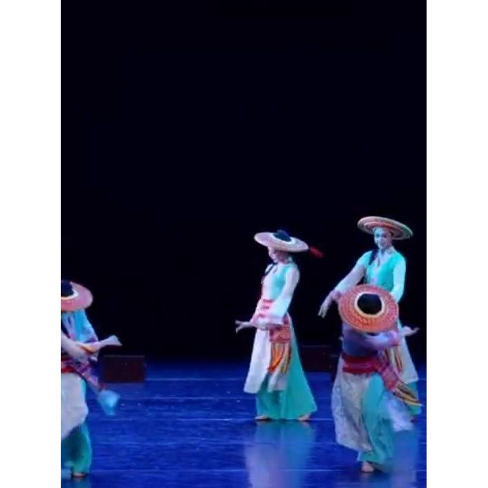 荷花奖花瑶绣群舞女苗族服花瑶女群舞族表演舞蹈服艺考演出服套装