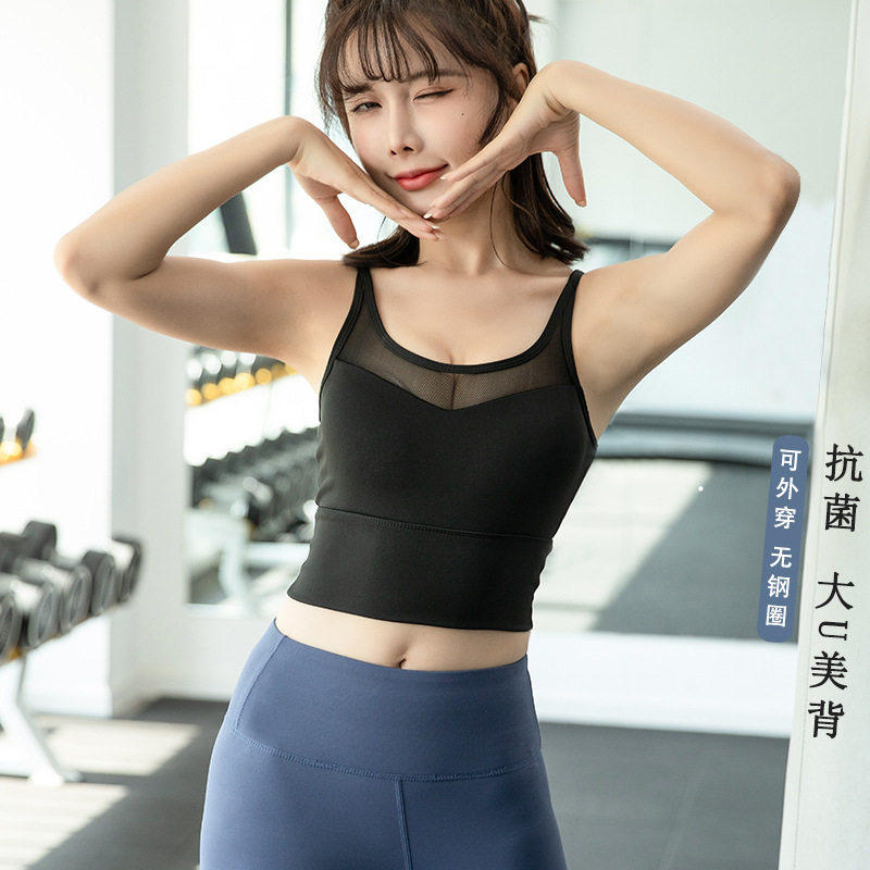 上衣单件泳衣i女款游泳馆水上乐园内衣衣服运动小背心大胸防下垂