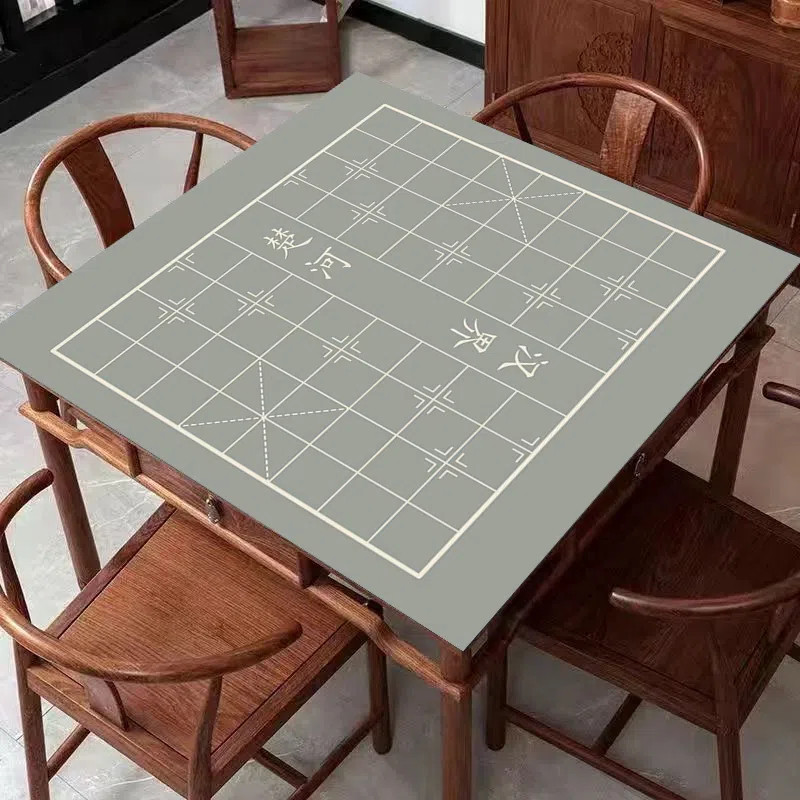 中国象棋五子棋棋盘桌布单卖不含棋子软布盘布垫子防滑静音正方形图片