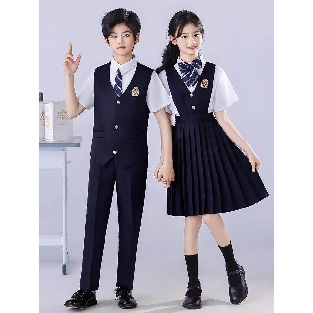 六一儿童合唱服演出服中小学生朗诵服学院风演讲比赛集体表演礼服