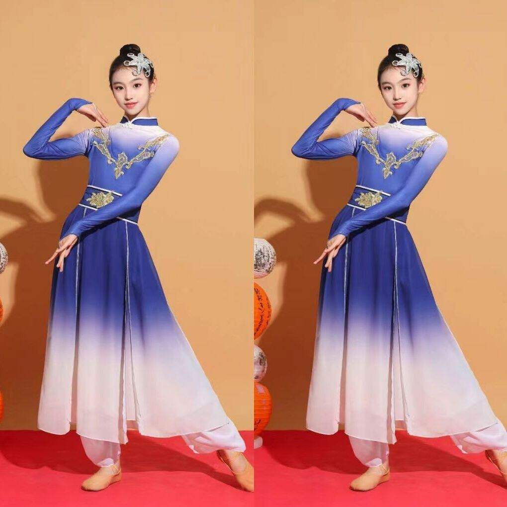2025款舞蹈服成人大童舞蹈服民族广场舞练功服春夏秋季演出服