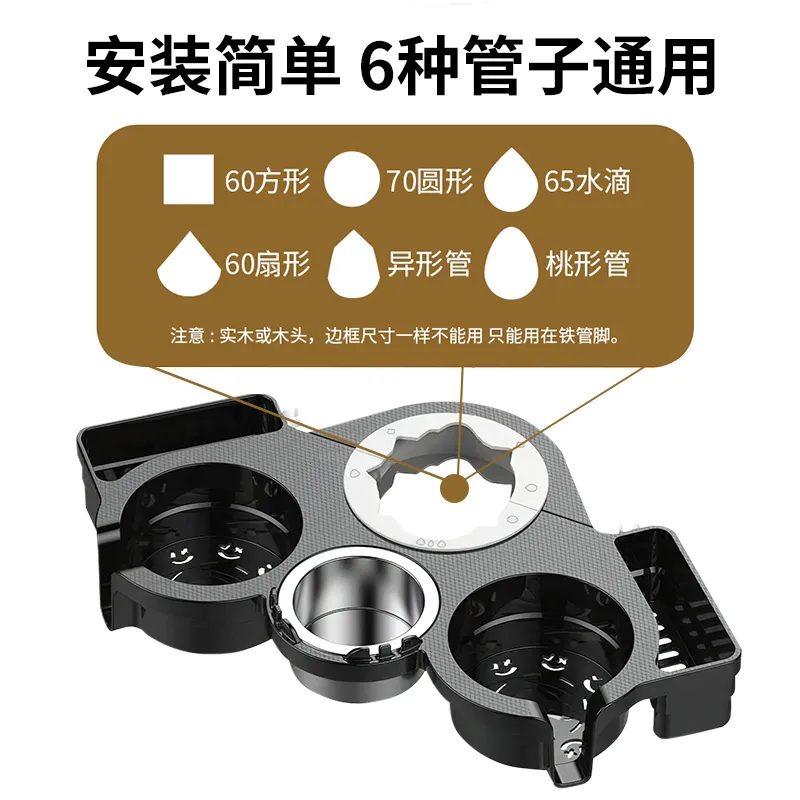 麻将机配件大全桌边茶几茶水架棋牌室麻雀专用烟灰缸通用水杯架子