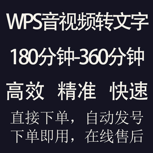 录音转文字语音速记wps音视频转文字视频转文字音频录音整理Word