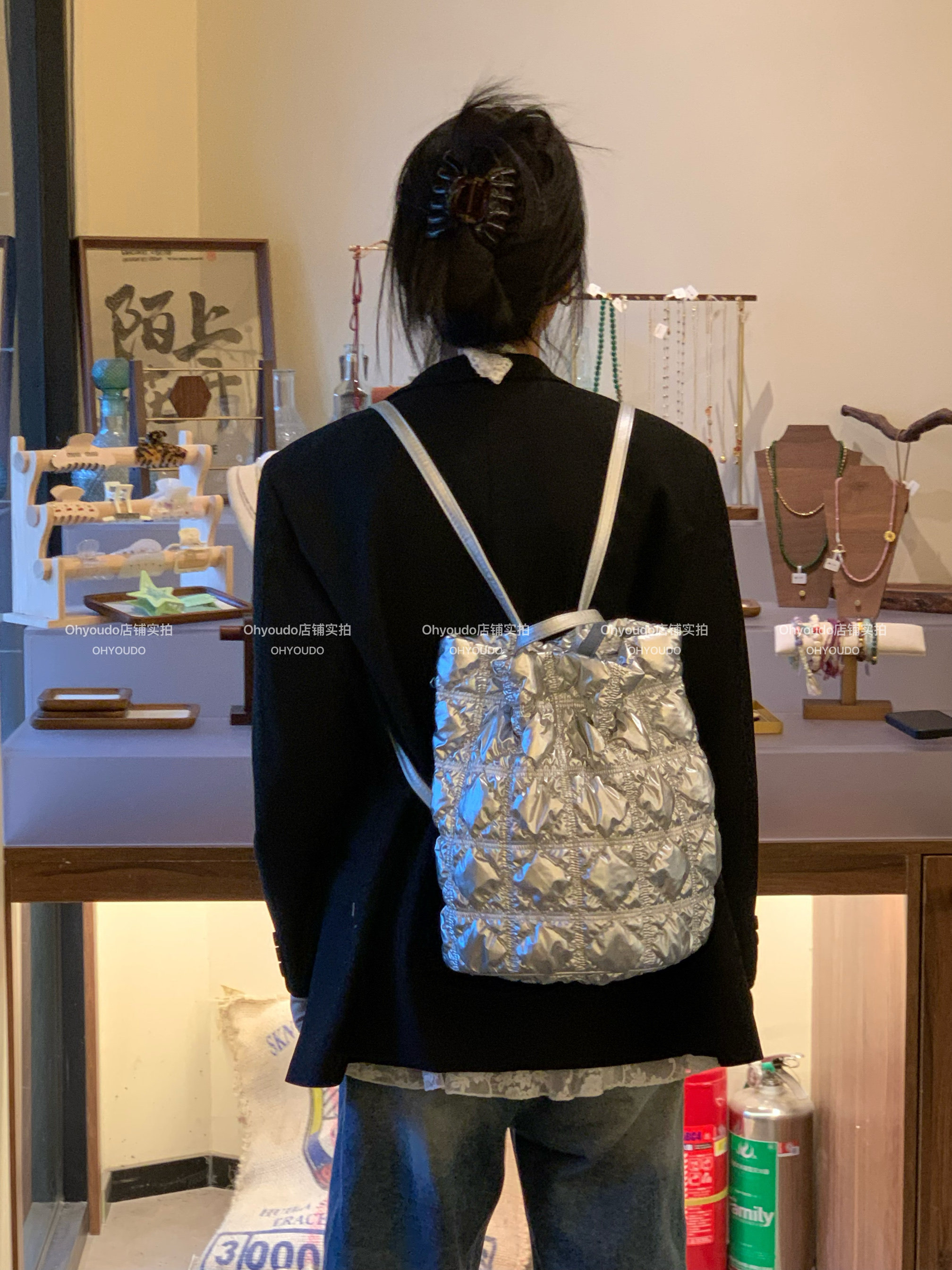 「Ohyoudo」云朵双肩包/春夏新款!百搭包包韩系小众双肩包,箱包皮具/热销女包/男包,双肩背包,淘宝优惠券,粉丝福利购,淘宝优惠卷