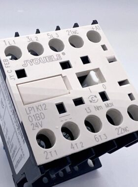 12A 迷你型直流接触器LP1K1201 DC24V接触器 常闭辅助 质量保证