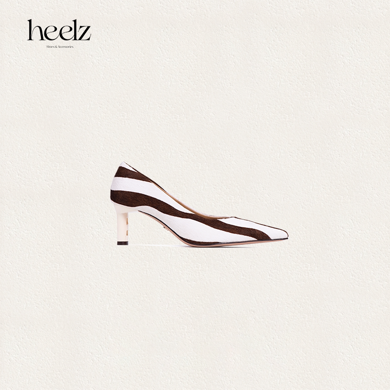 heelz设计师尖头高跟单鞋6.5cm