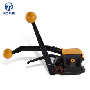 瑞立a333手动钢带打包机打包机免扣钢带打包机铁皮捆扎机阴阳扣