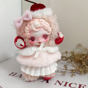 SKULL PANDA3.0不眠剧场系列SP三代潮玩搪胶毛绒公仔衣服秋日茶会