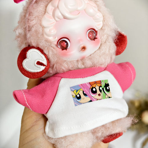 冬日三代SKULLPANDA不眠剧场盲盒三代SP搪胶公仔衣服飞天小女警新