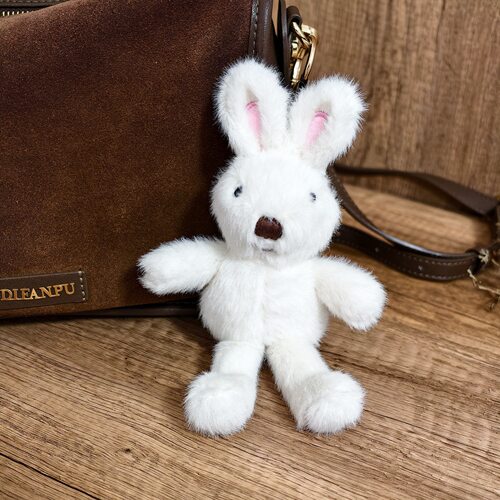 20cm苏克雷兔公仔毛绒玩具可爱钥匙扣小兔子小白兔包挂宝宝玩具萌