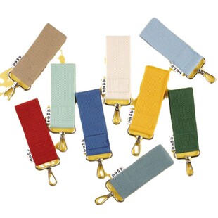 38mm韩国ins风DIY侧标钥匙圈箱包挂件钥匙扣帆布袋姓名贴证件卡