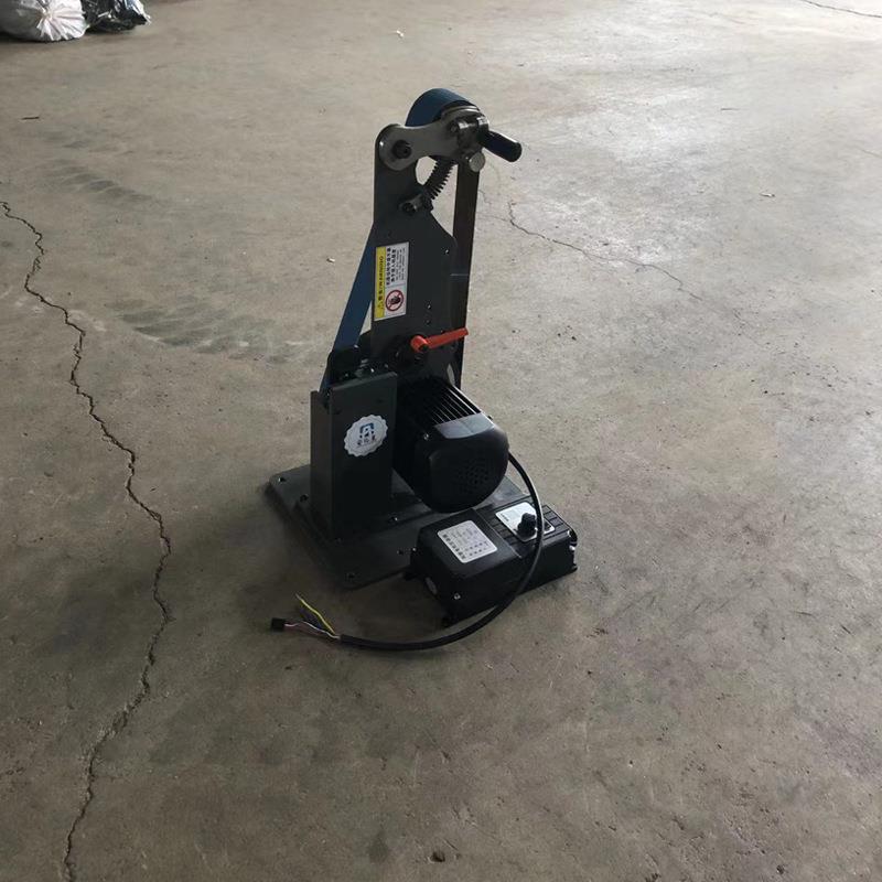 多功能无极变速磨刀机家用打磨抛光去毛刺立卧两用砂带机