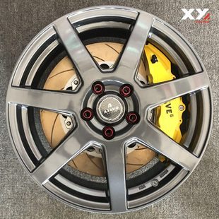 17寸18寸六幅粗幅改装 轮毂高尔夫 新3系 A4L 尚酷 天丞2618