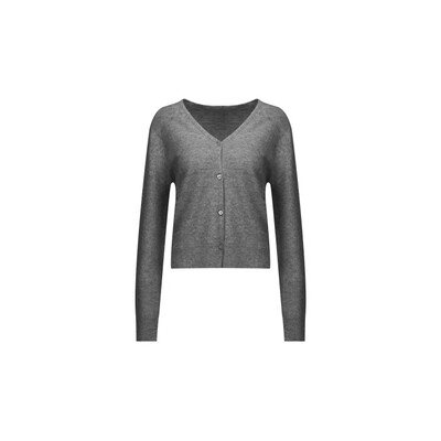 【金豆V领开衫】软糯蓬松进口金豆纱毛织小外套WT43IYQ004