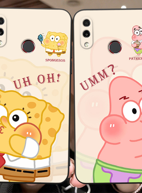 皑晨适用于华为荣耀play手机壳cor-al00学生化为piay保护套cor一al10防摔外壳0r一al10可爱超萌COR-AL00动漫