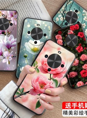 皑晨适用于华为畅享70x手机壳化为唱响70×浪漫玫瑰畅想7ox花海外壳保护套防摔新款tyh641m女时尚男潮全包