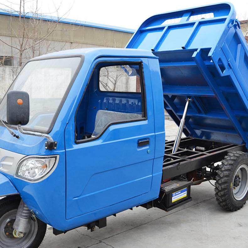 厂家供应 矿用柴油自卸三轮车 工程三轮车建筑工地拉货拉灰运输车