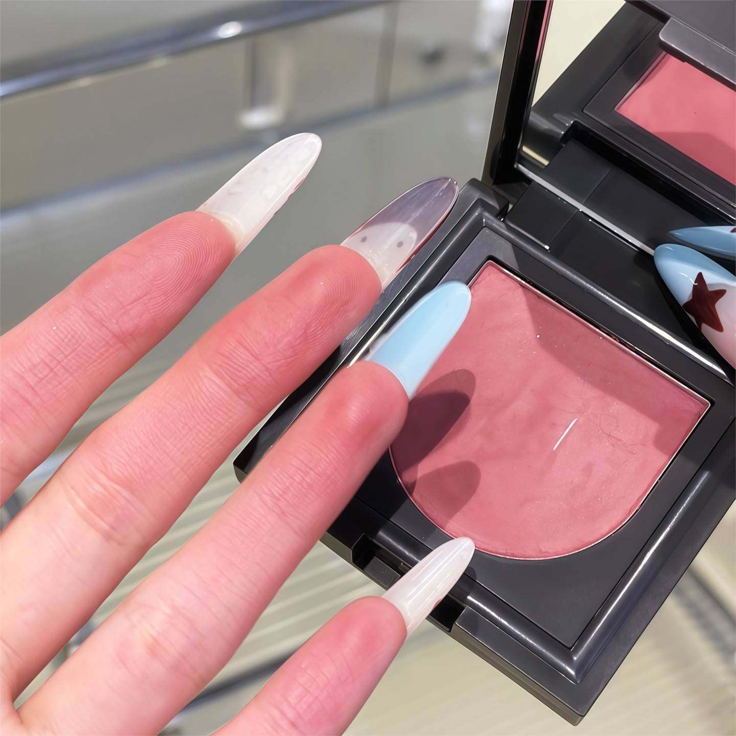 血色玫瑰红茶色！腮红膏爆款收缩色日常淡妆裸色粉色好用2026新款,彩妆/香水/美妆工具,卧蚕笔,淘宝优惠券,粉丝福利购,淘宝优惠卷