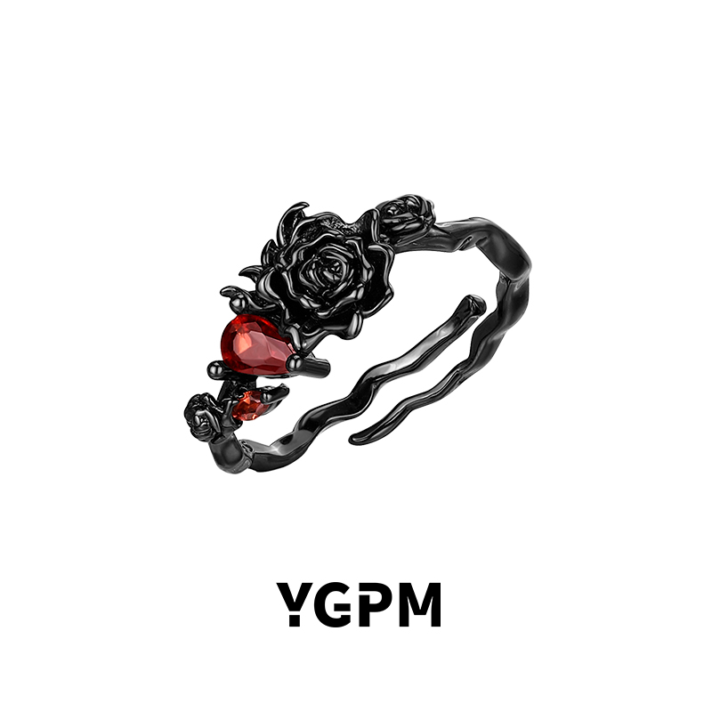 YGPMS925纯银开口可调节小众设计