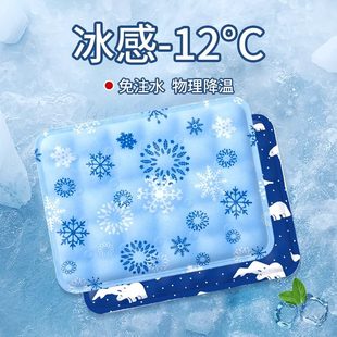 降温神器垫冰凉办公室冰垫坐垫汽车水垫夏天学生屁垫椅子 沙发夏季