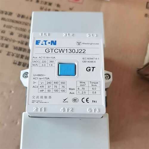 可维修ETN交流接触器GTCW130J22G 220v