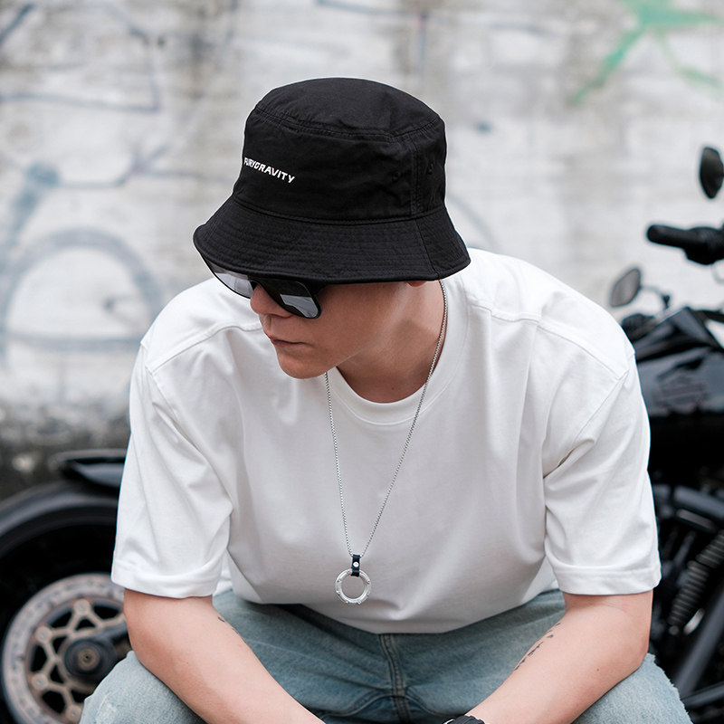 EYE OF STARK x FURY 纯棉渔夫帽男式夏季遮阳防晒大头围盆帽女潮