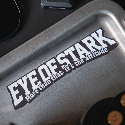 EYE OF STARK个性创意文字车贴硬派改装划痕覆盖装饰贴画汽车贴纸