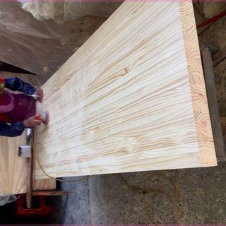 木板定制实木原木松木榆木吧台板办公餐桌面板长方形圆桌隔板定做