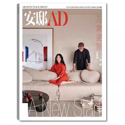 AD安邸杂志2025年11/12月冬/秋/夏/春季/时尚家居建筑设计家装实用畅销季刊
