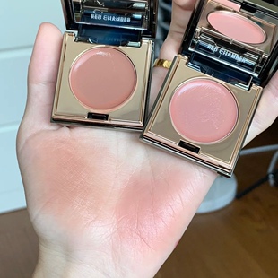 妆淡显贵!rc多用膏会智皓影redchamber口红腮红眼影低饱和灰粉女