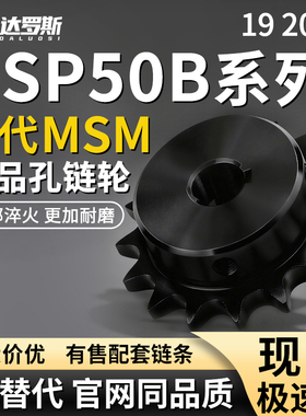 链轮BSP50B19 20-N-15 16 17 18 19 20 22 24 25 28 30 32 35 38