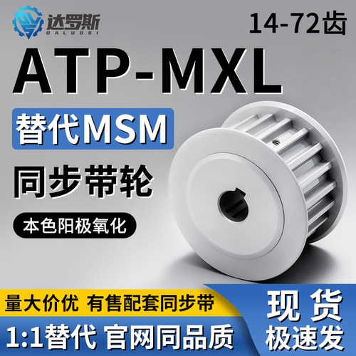 同步带轮ATP14/15/162MXL019