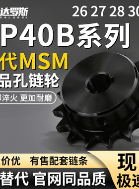 链轮SP40B26 27 28 30-N-14 15 16 17 18 19 20 22 24 25 28 30