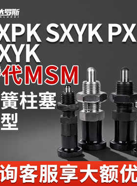 旋钮柱塞SXPK10 SXPK12 SXPK16 SXYK PXK PXYK10 12 16