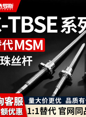 滚珠丝杠C-TBSE2505 C-TBSE2510-200 300 400 500 600 700 800