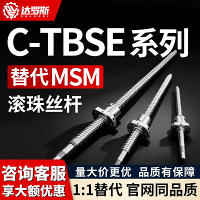 滚珠丝杠C-TBSE2005 C-TBSE2010-200 300 400 500 600 700 800