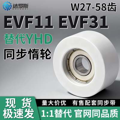 同步惰轮EVF11 EVF31-W27 W32 W37 W49 W58-D45 D55 D60 D65 D70