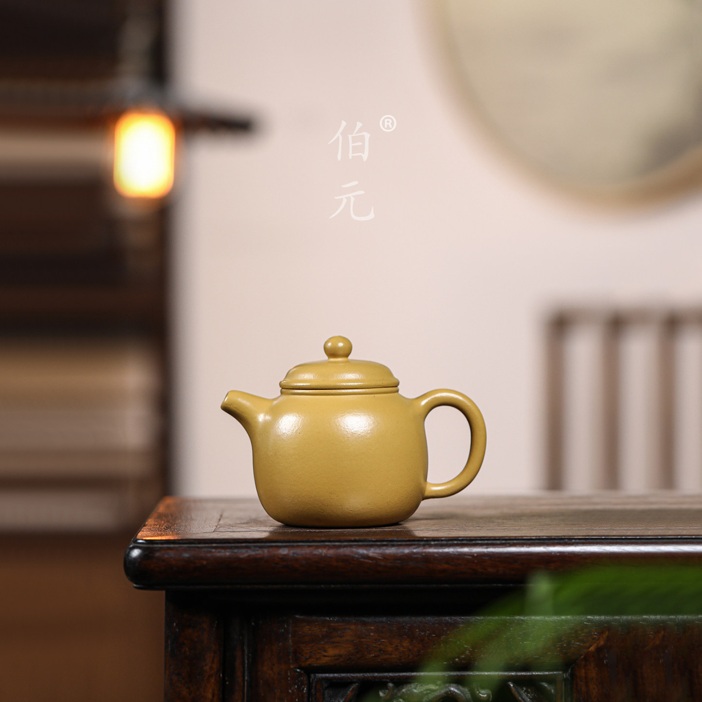 伯元中式紫砂原矿匏尊