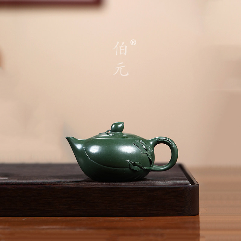 雕塑寿桃伯元紫砂中式