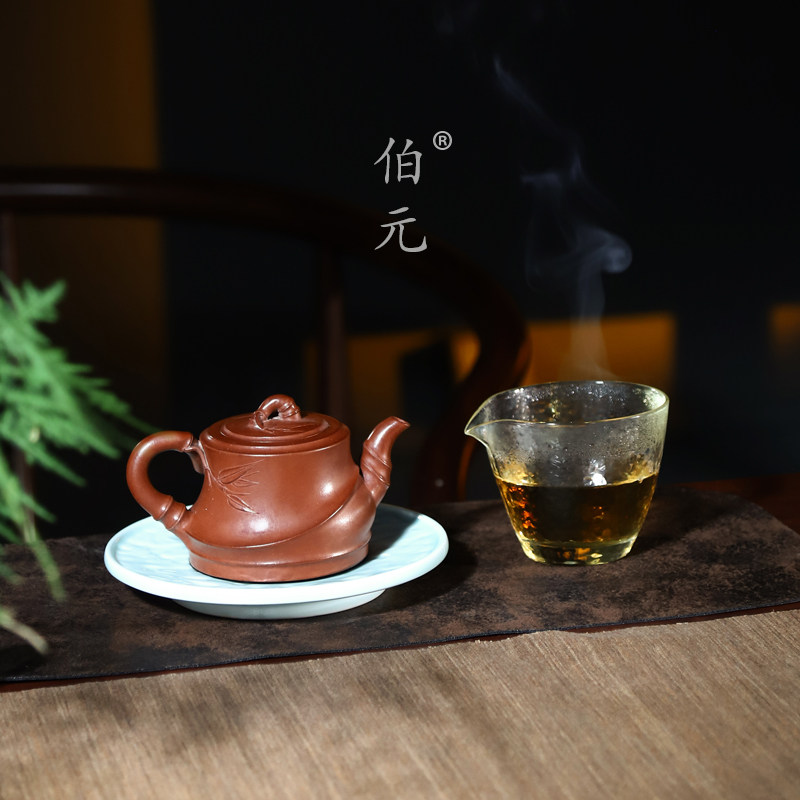 伯元中式紫砂全手竹韵