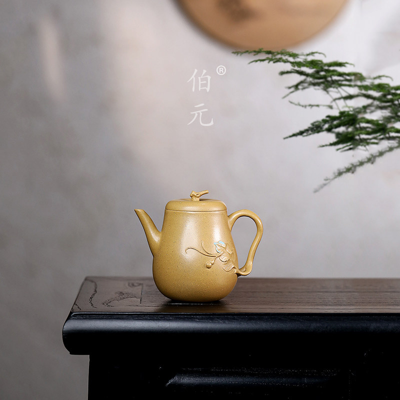 伯元中式紫砂原矿葫芦
