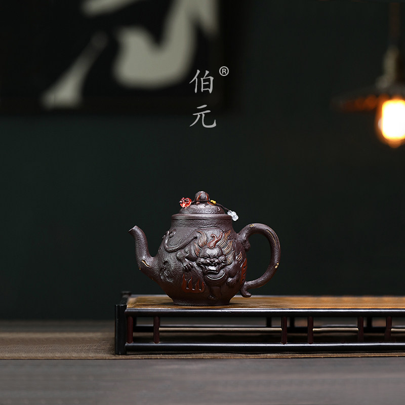 伯元中式紫砂原矿威风祥麟
