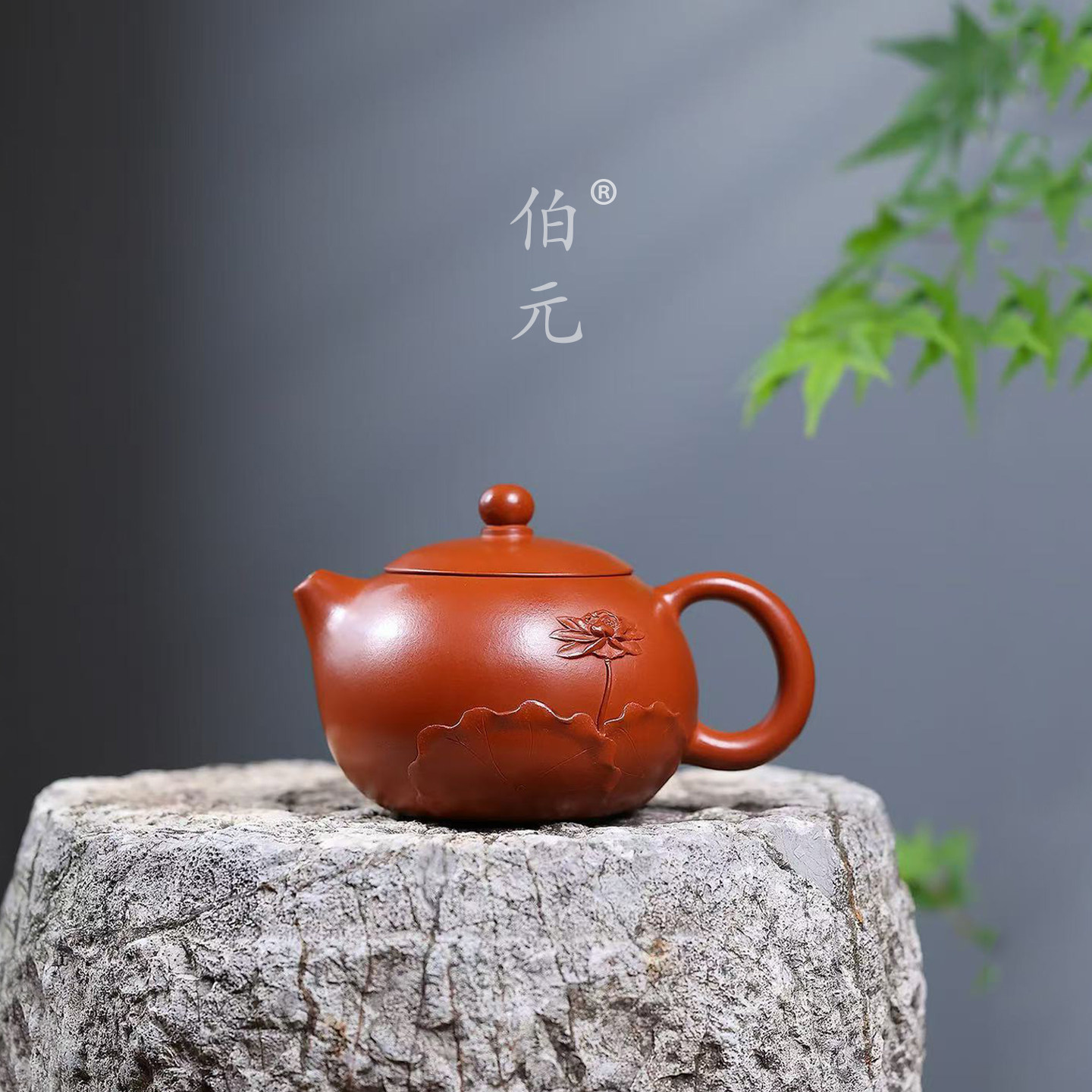 伯元中式紫砂泥绘西施