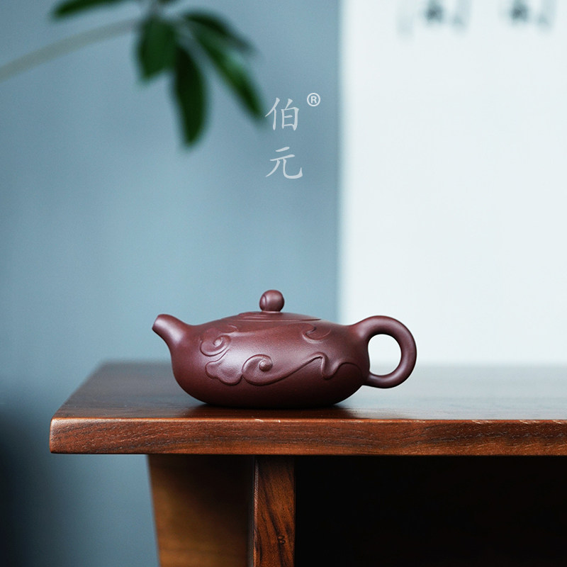 手工笑樱伯元紫砂中式
