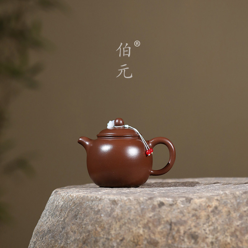 伯元中式紫砂原矿匏尊